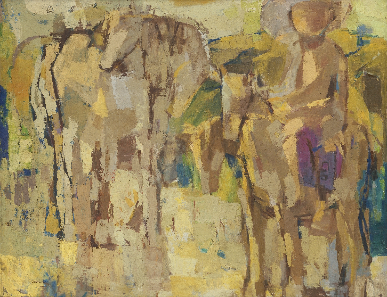 修復作為美術館典藏永續性實踐：賴傳鑑《牧原》保存過程中的挑戰與反思