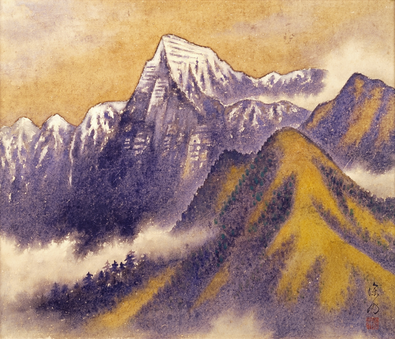 搜盡奇峰寫生趣─釋析許深州〈大雪山〉與〈東埔眺望〉