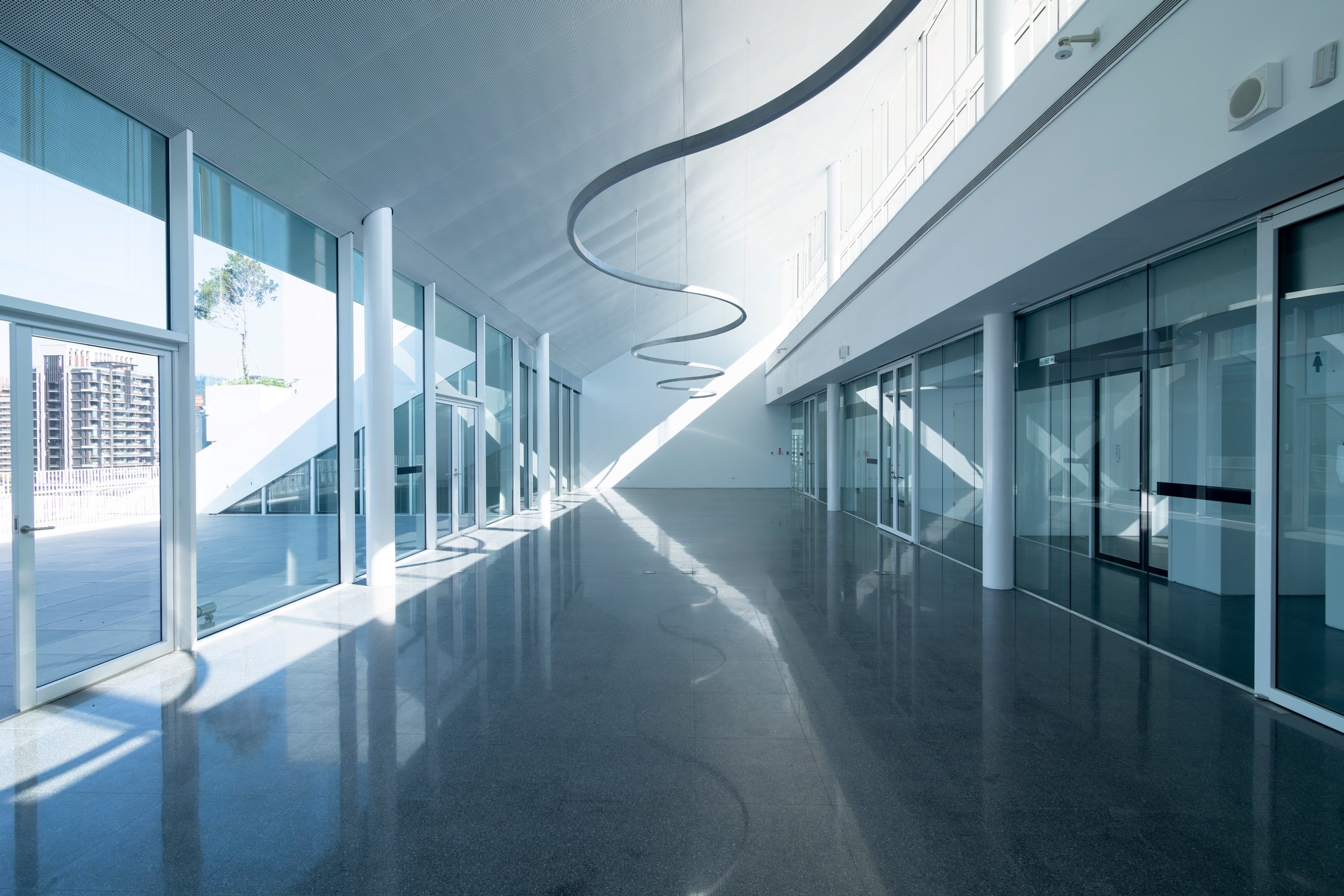 桃園市立美術館 局部內部（攝影/吳欣穎）