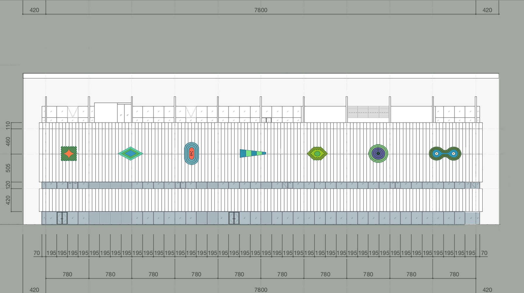 桃園市立美術館 外牆主視覺規劃