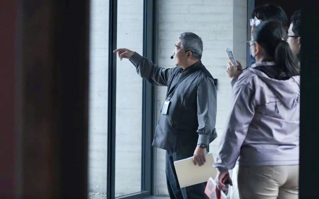 橫山書法藝術館志工日常執勤