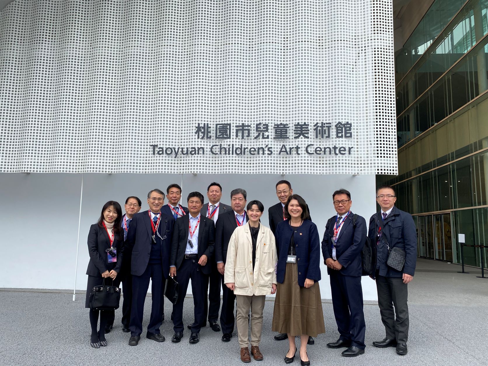 3 日本千葉縣、秋田、神戶等外賓參觀桃園市兒童美術館
圖片提供/桃園市立美術館