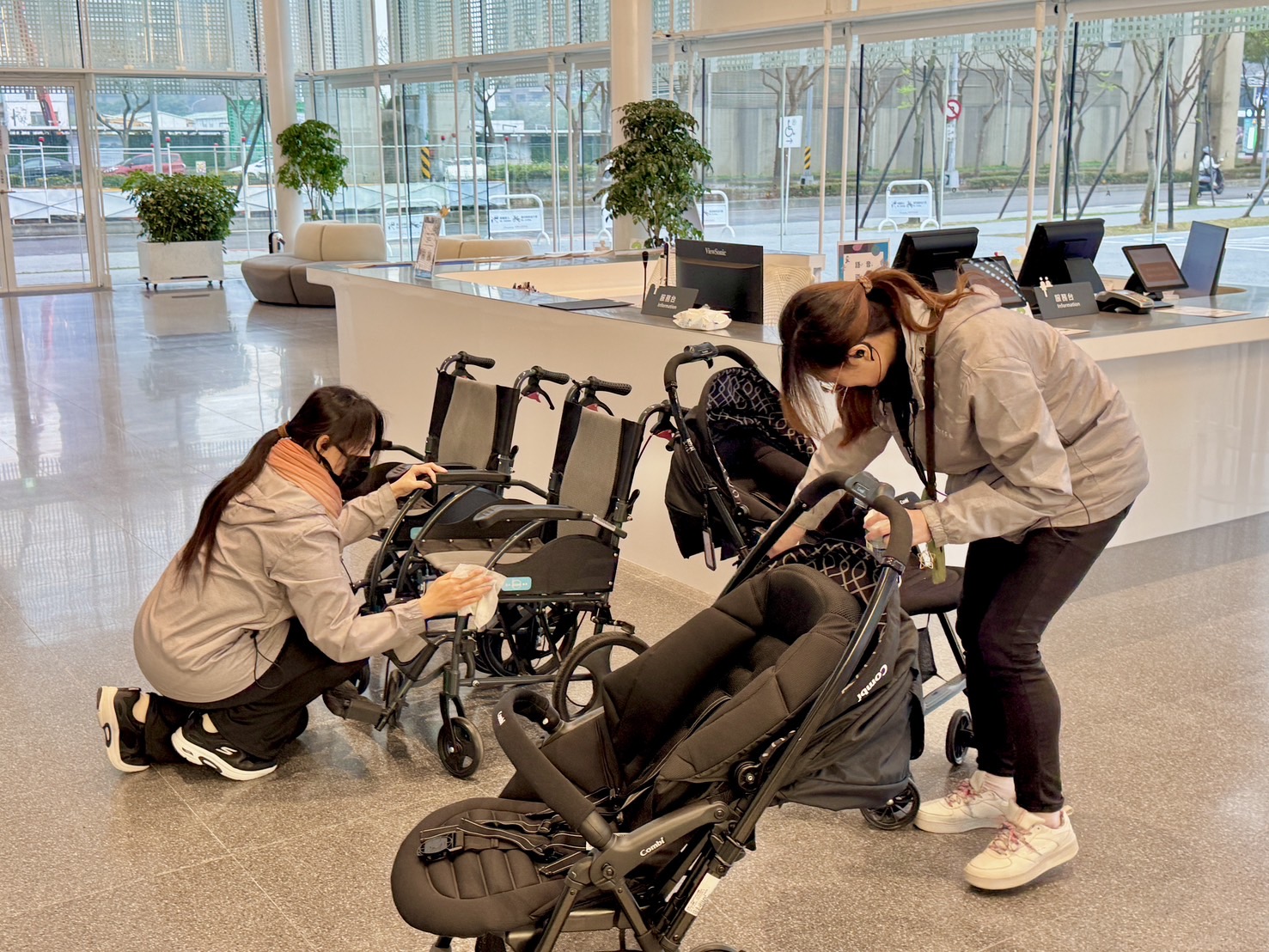 桃園市兒童美術館 清潔消毒