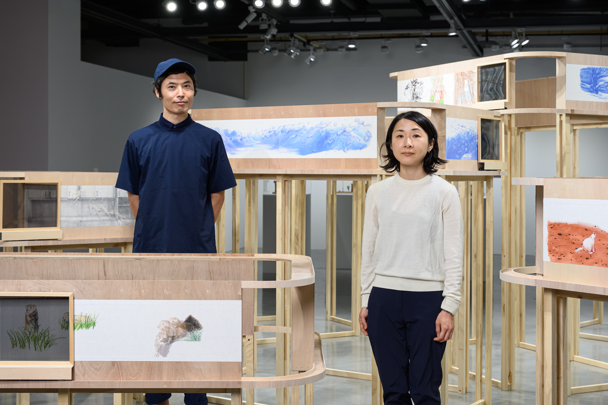 couch (Hiroki Miyazaki, Reiko Asao), A fable of a fable <Wildcat>. Photo by Anpis Wang.