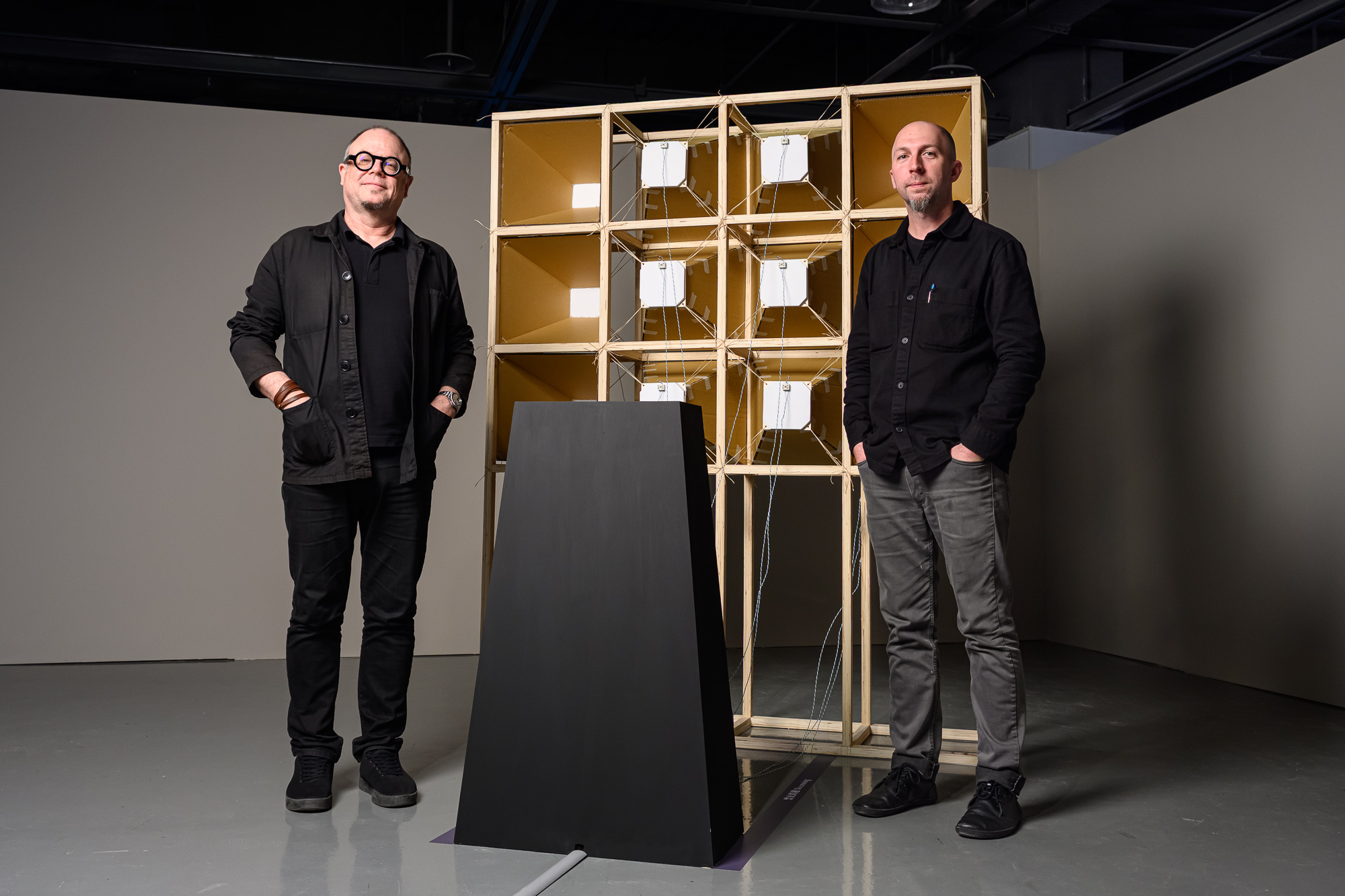 Kevin Corcoran and Jorge Bachmann, Refrained Invocations (Encodings).Photo by Anpis Wang.