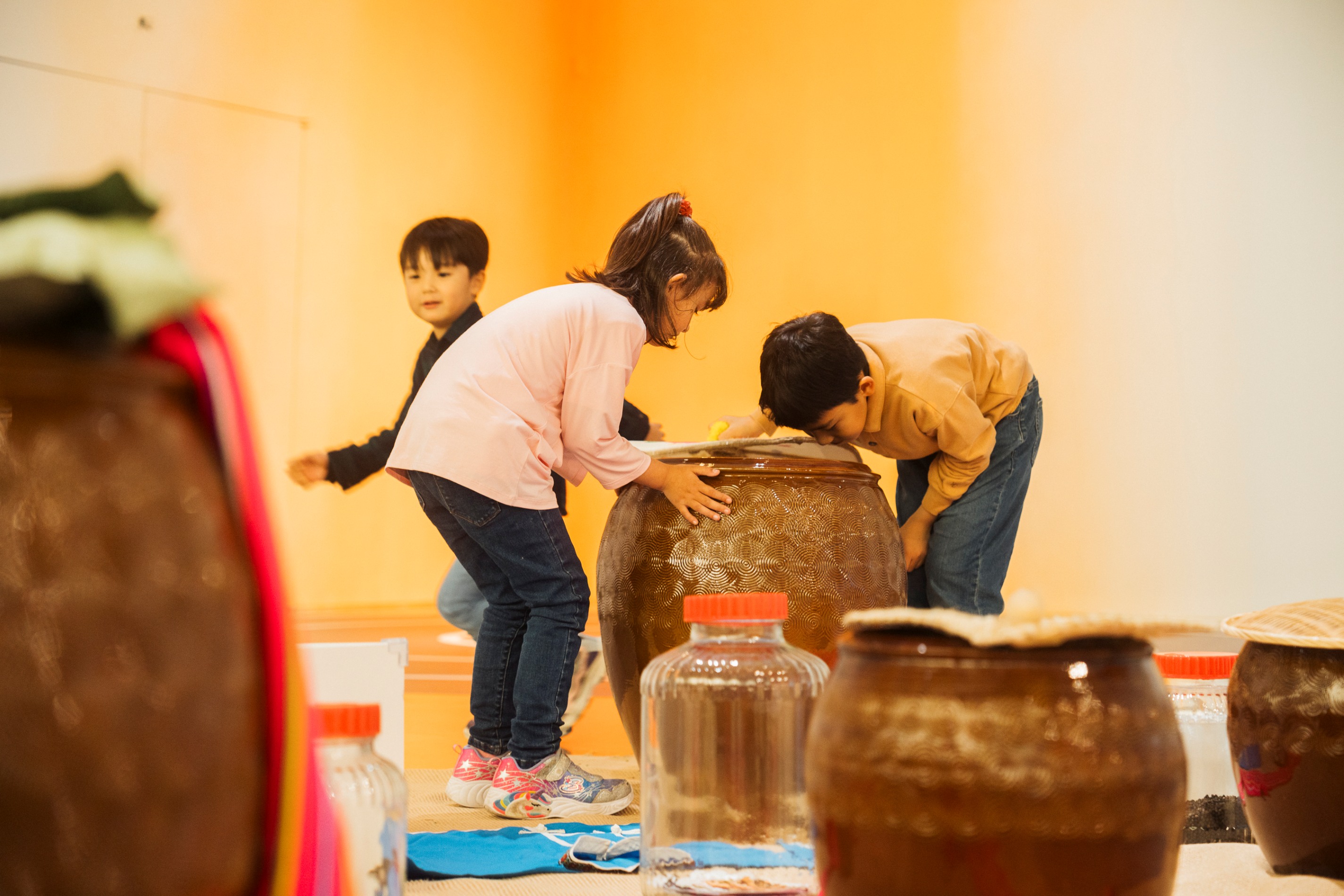 故事從『不見的』秋天開始」冬天展區照。攝影/透島影業。