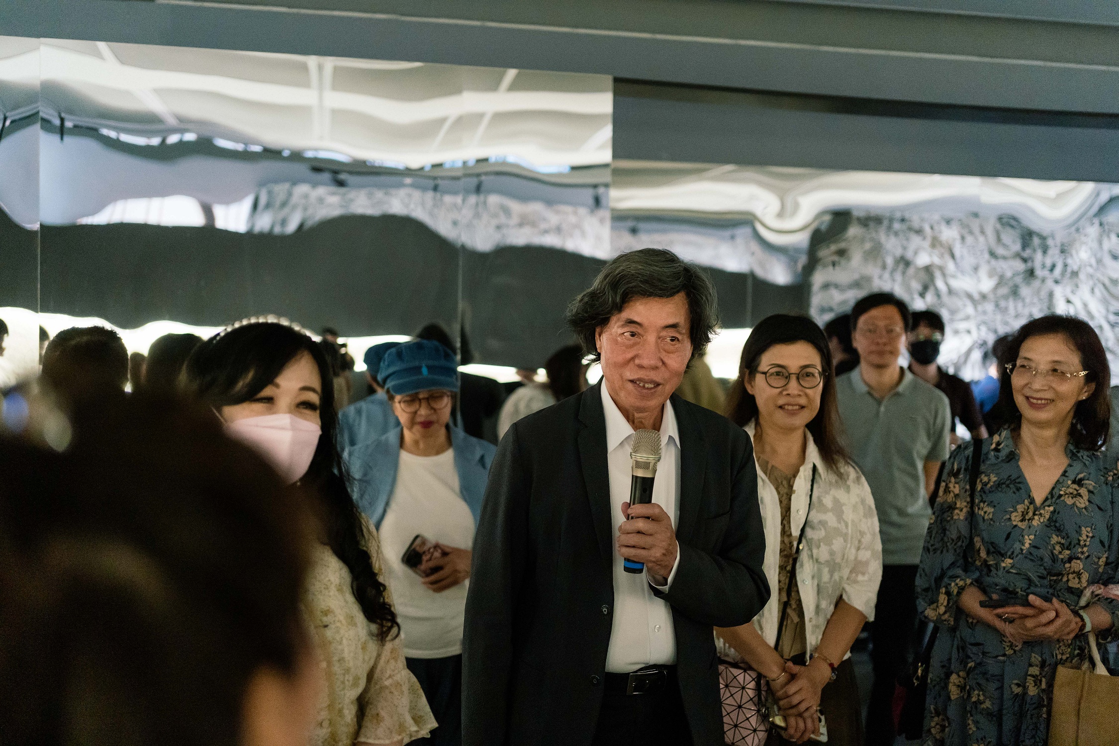 藝術家朱振南導覽解說