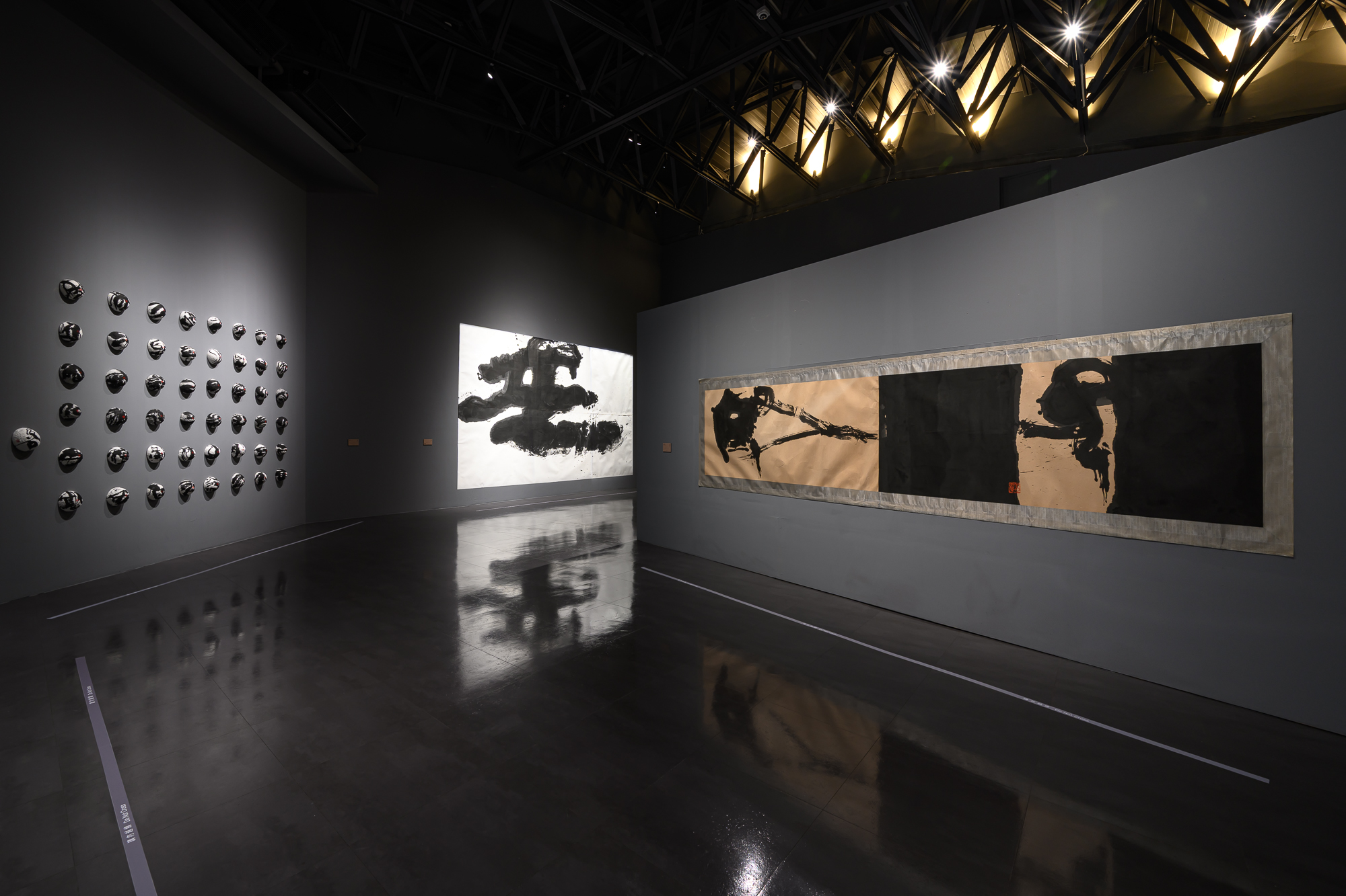 「守、破、離：魯朴書藝展」展場照