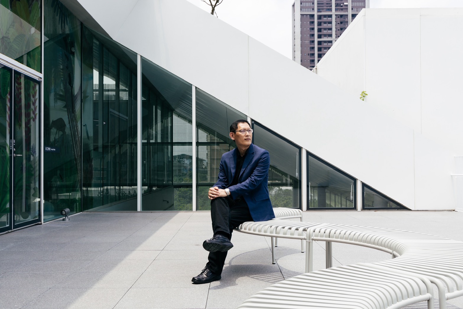 林詠能教授七月出任桃園市立美術館館長。(攝影：楊兆元)