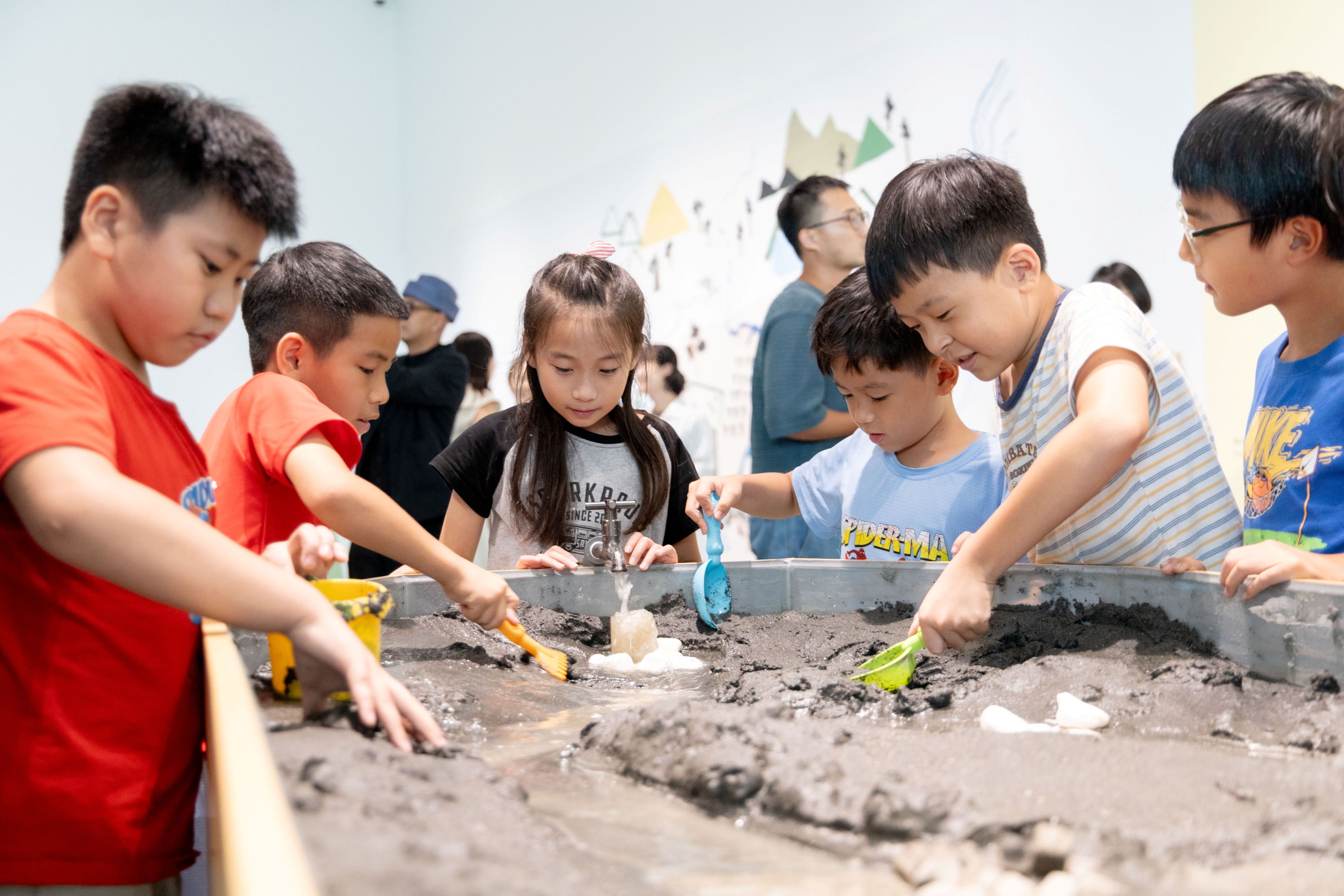 〈河流實驗室〉展區照。(楊兆元拍攝)