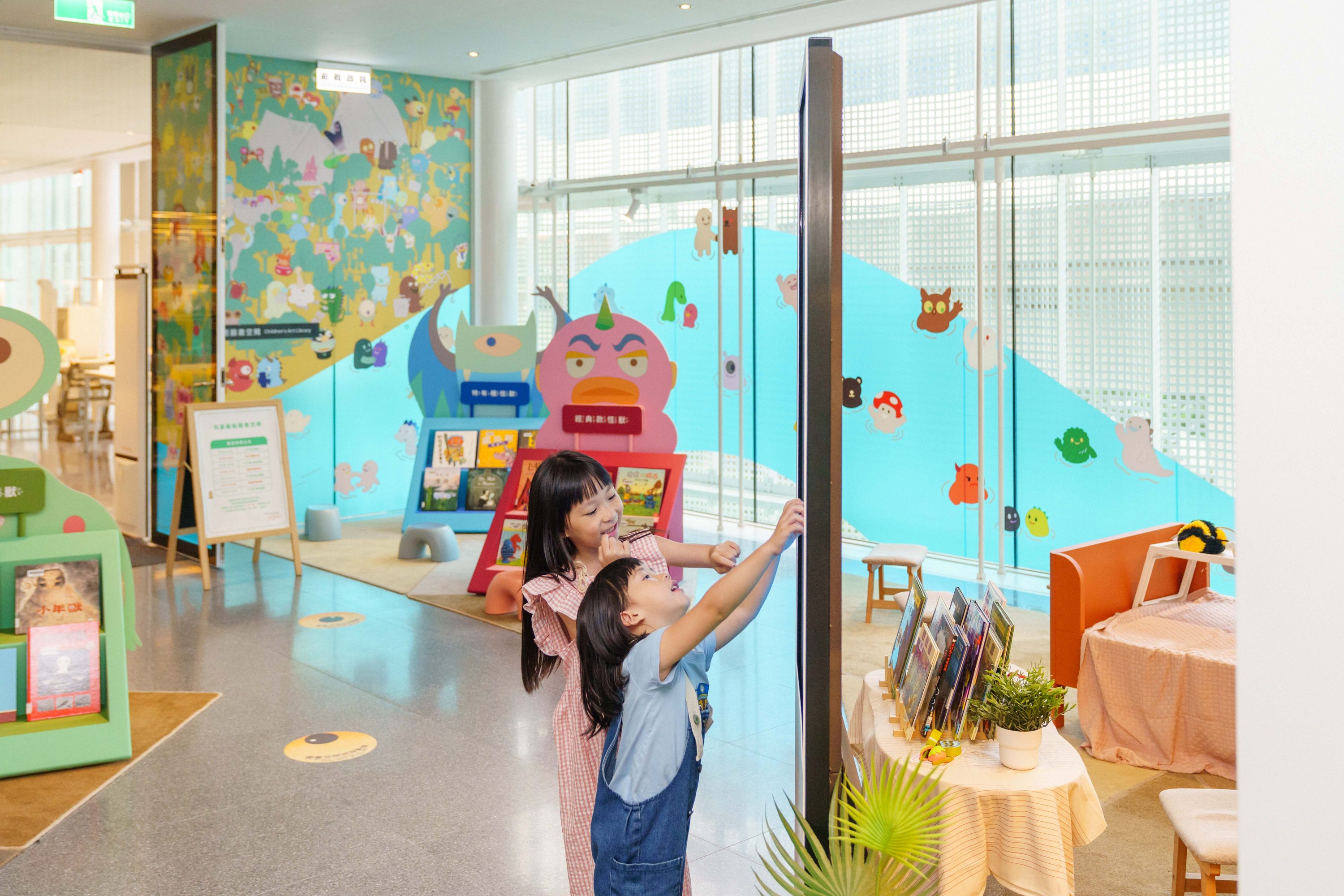 藏書豐富,空間舒適的兒童閱讀區