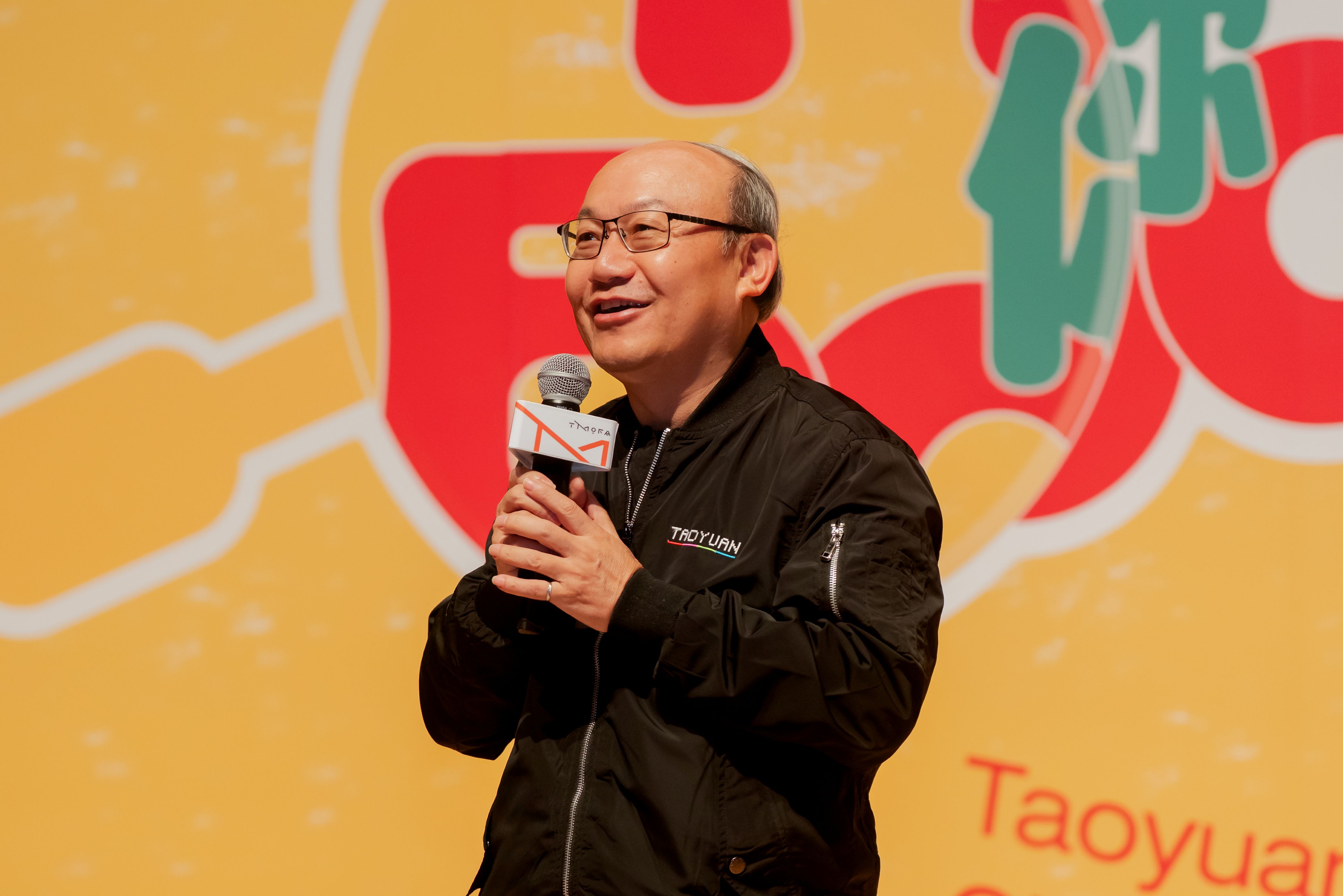 桃園市政府文化局邱正生局長致詞。