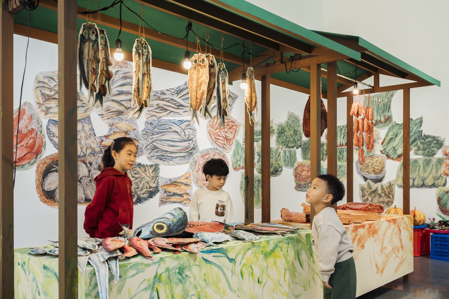 〈藝術擺攤〉展區照。