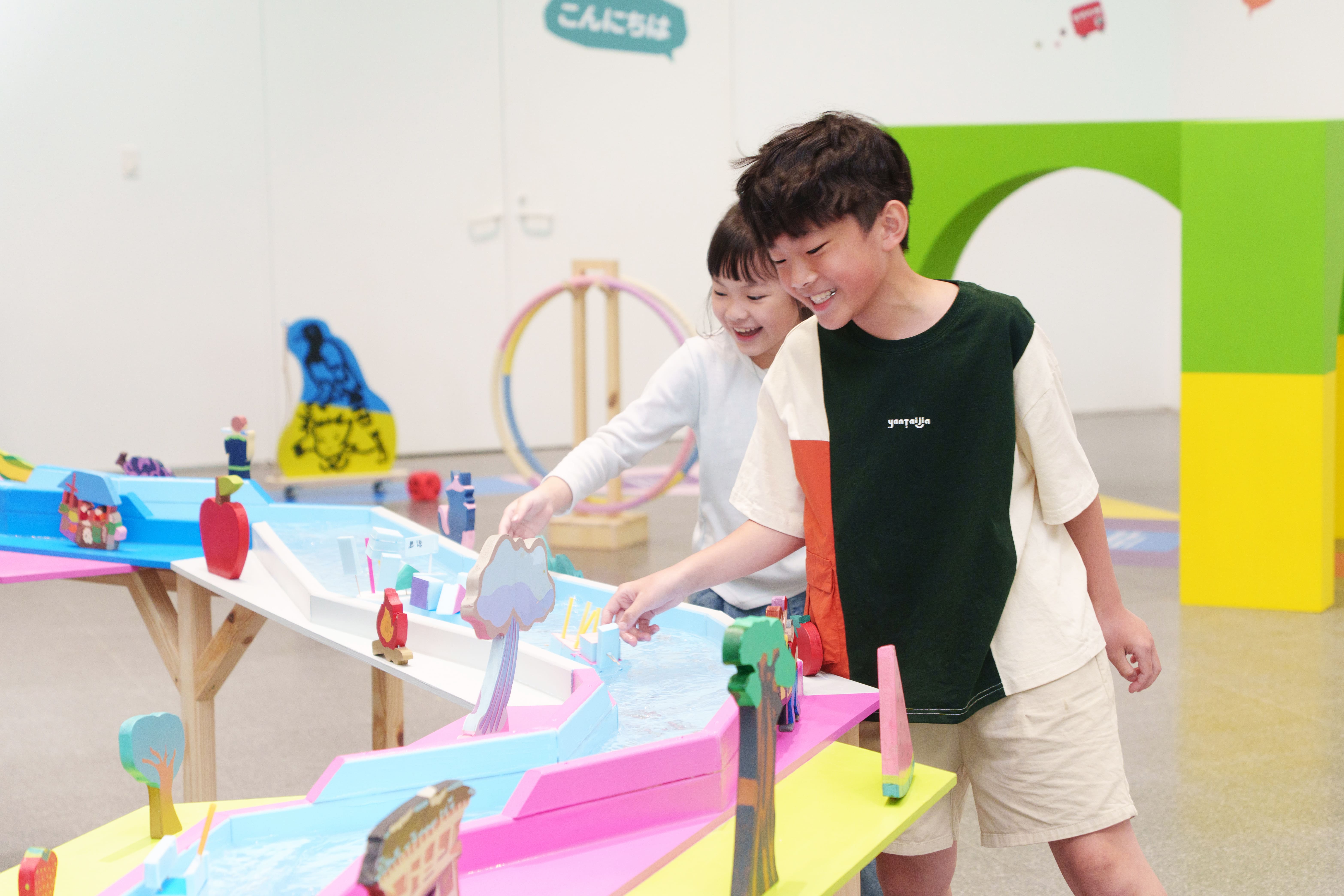 展區照【水之村】綠芽數位拍攝、桃園市立美術館提供）