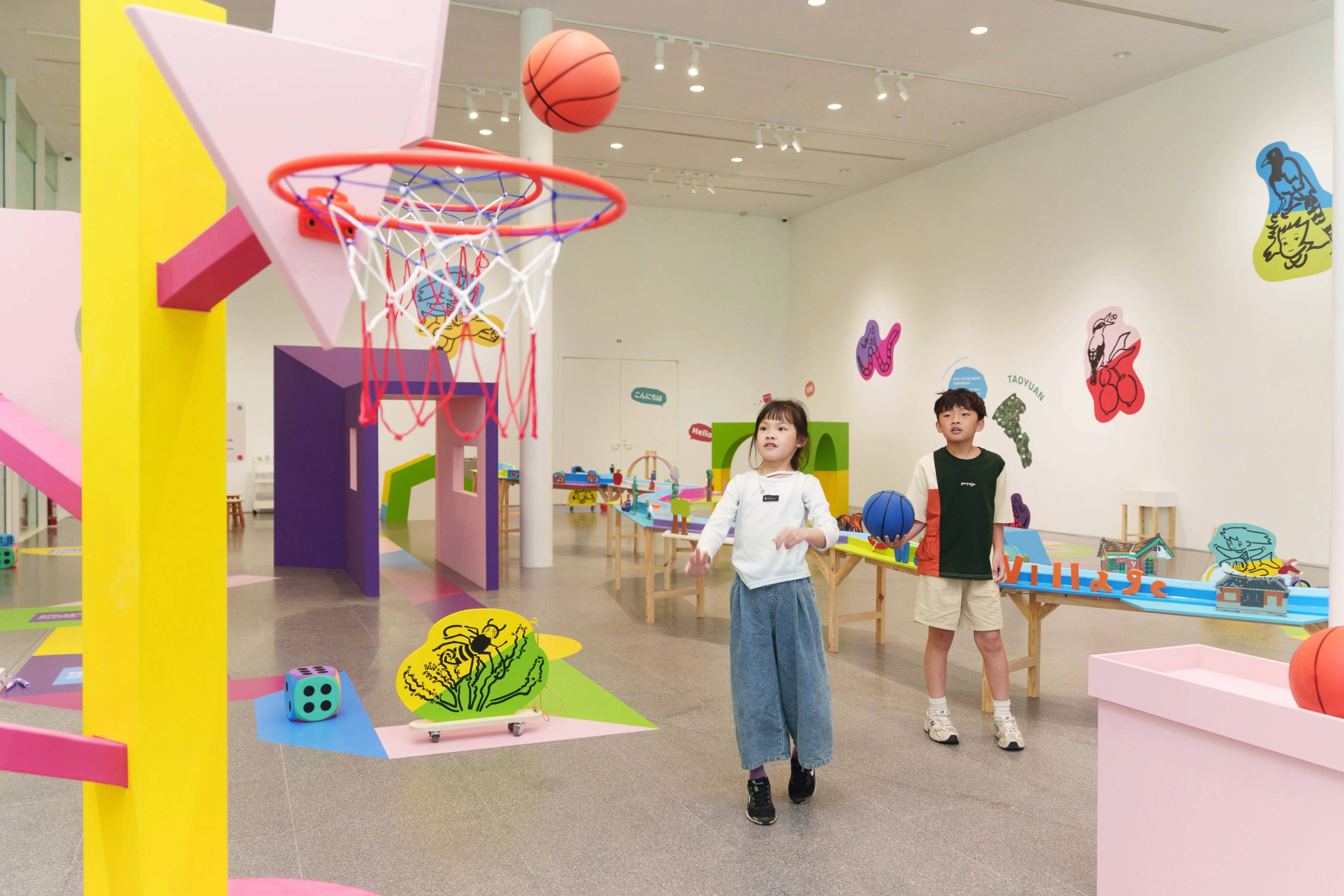 展區照【雙六】（綠芽數位拍攝、桃園市立美術館提供）